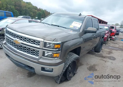 2015 Chevrolet Silverado 1500 1Lt z USA, uszkodzony, nr VIN 3GCUKREC5FG481421